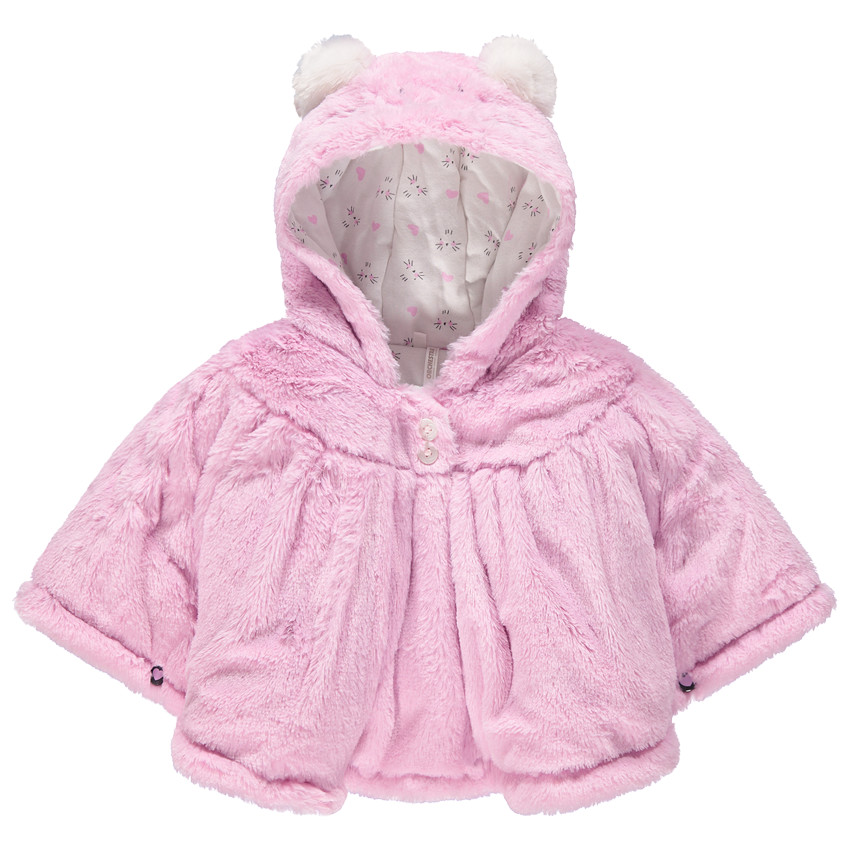 Ζακέτα από sherpa με κουκούλα και ζέρσεϊ επένδυση   Additional Ζακέτα από sherpa με κουκούλα και ζέρσεϊ επένδυση