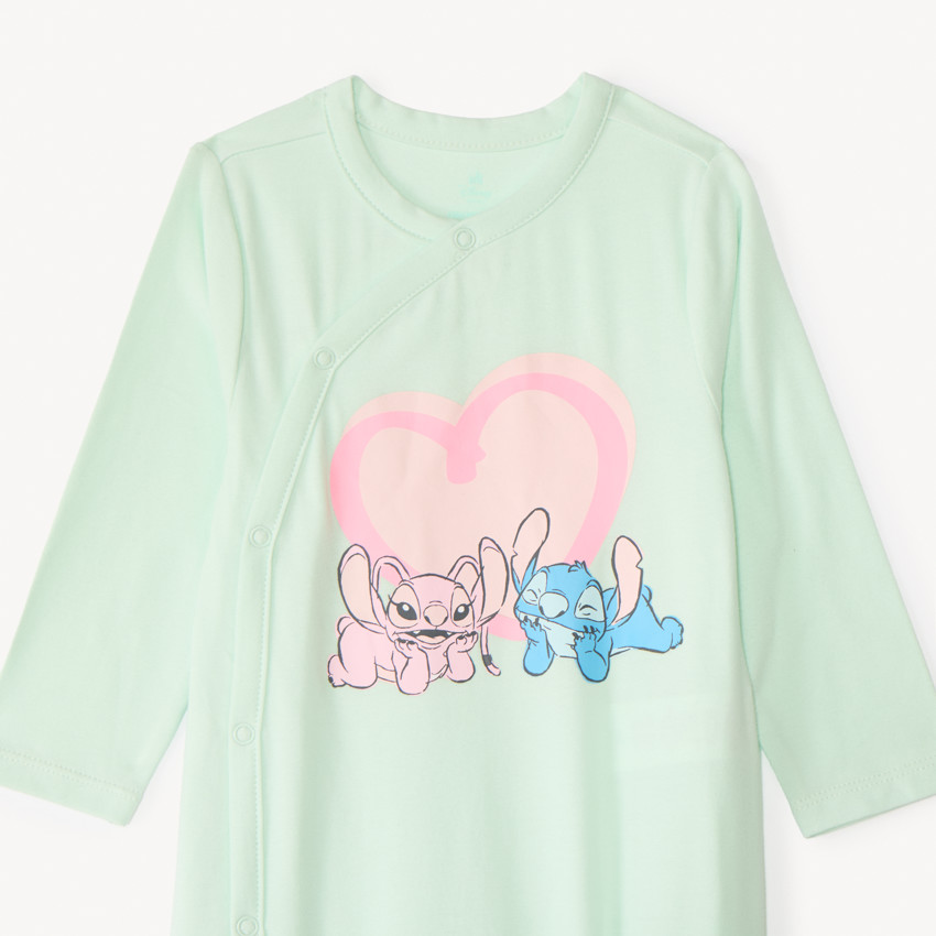 Σετ 2 γιακάδων σε σύσταση jersey Stitch & Angel Disney για κορίτσια μωρά. 