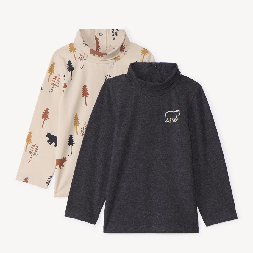 Σετ 2 μπλουζάκια ζιβάγκο jersey για bebe αγόρι 