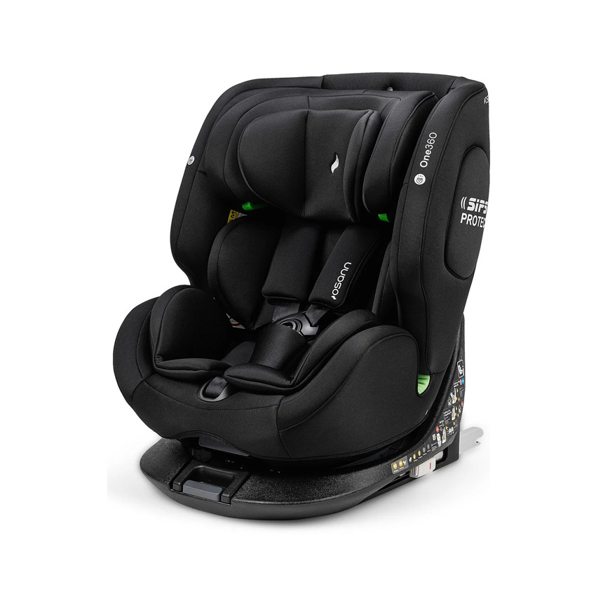 Κάθισμα Αυτοκινήτου ISOfix (0-36kg/40-150εκ. Ύψος) Osann One 360 S i-Size All Black 