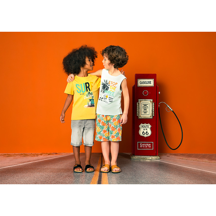 Ensemble de plage débardeur et short pour garçon 