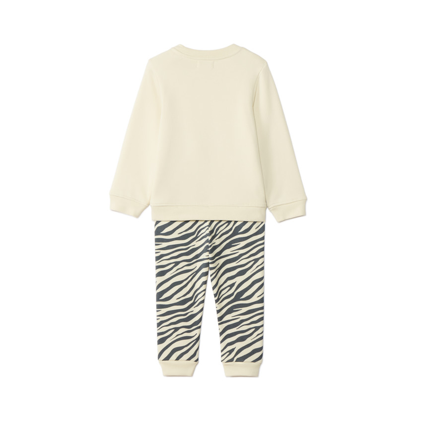 Ensemble jogging ludique à motif animal pour bébé garçon 
