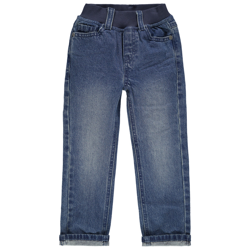 Jean ίσια γραμμή στυλ ξεβαμμένο για αγόρι 