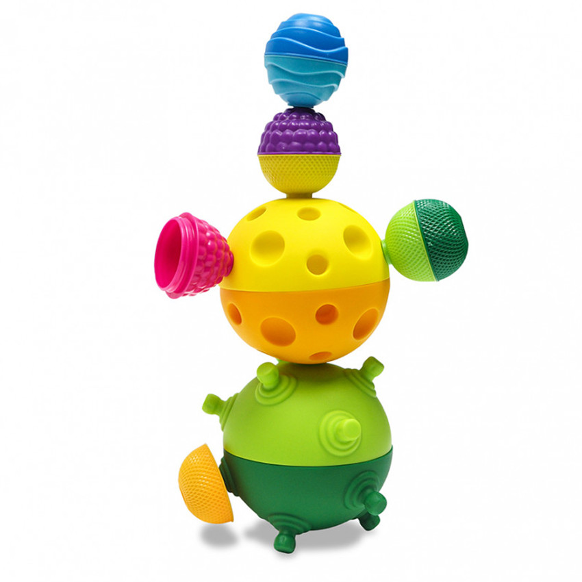 Βρεφικό παιχνίδι 2 Μπάλες αφής 8τεμ. χάντρες lalaboom   Additional  Βρεφικό παιχνίδι 2 Μπάλες αφής 8τεμ. χάντρες lalaboom