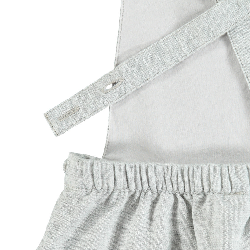 Σαλοπέτα chinée με σχέδιο γάτα και τσέπες 