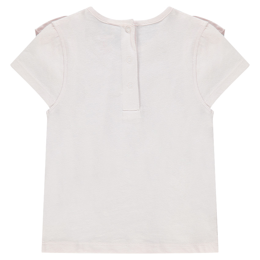 Κοντομάνικες μπλούζες με βολάν 