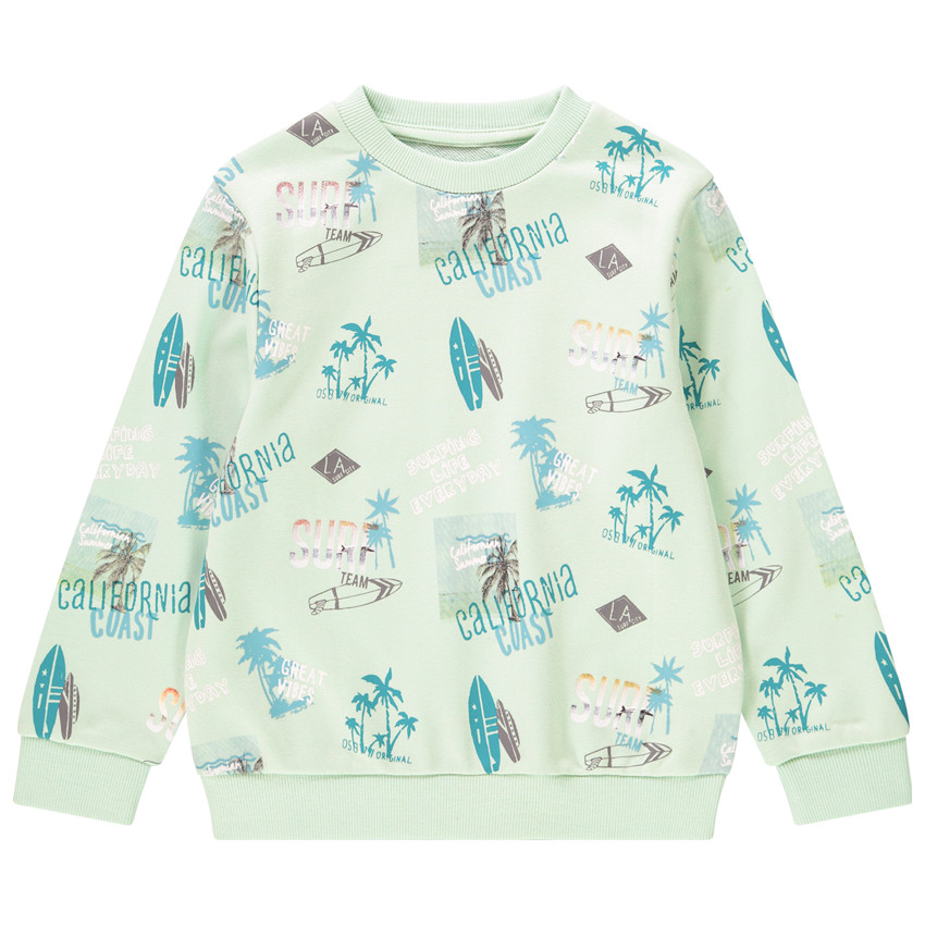 Φούτερ molleton με σχέδιο για αγόρι  Additional Φούτερ molleton με σχέδιο για αγόρι