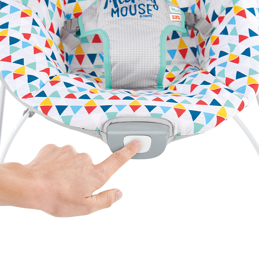 Βρεφικό Ρηλάξ με Δόνηση DISNEY Mickey Mouse Happy Triangles  