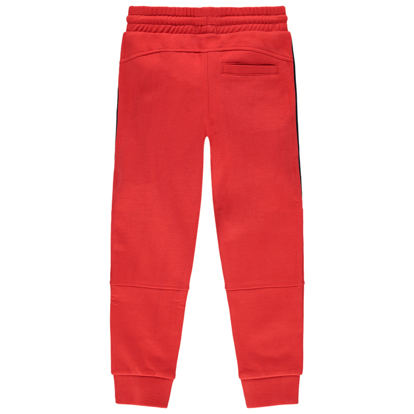 Κόκκινο παντελόνι φόρμας από φανέλα με στάμπα κροκόδειλο  Additional Κόκκινο παντελόνι φόρμας από φανέλα με στάμπα κροκόδειλο