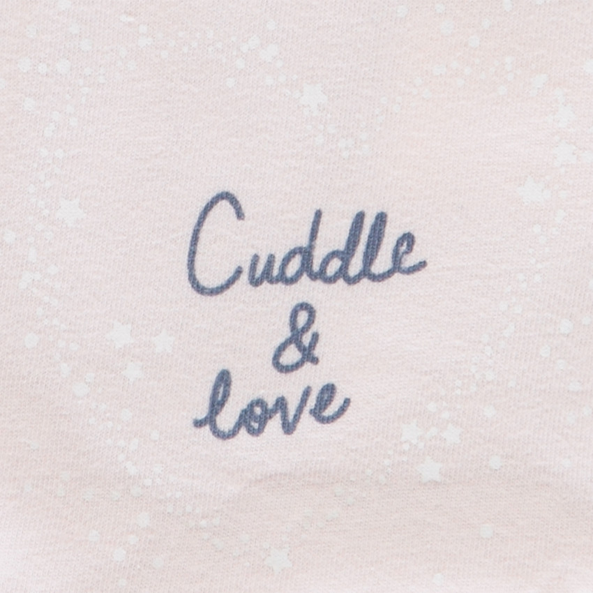 Σετ από 2 σαλιάρες με κόμπο από jersey Little Deer 