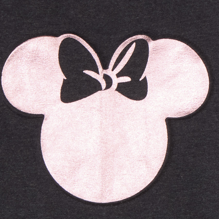 T-shirt manches longues effet métallisé Minnie Disney pour fille 