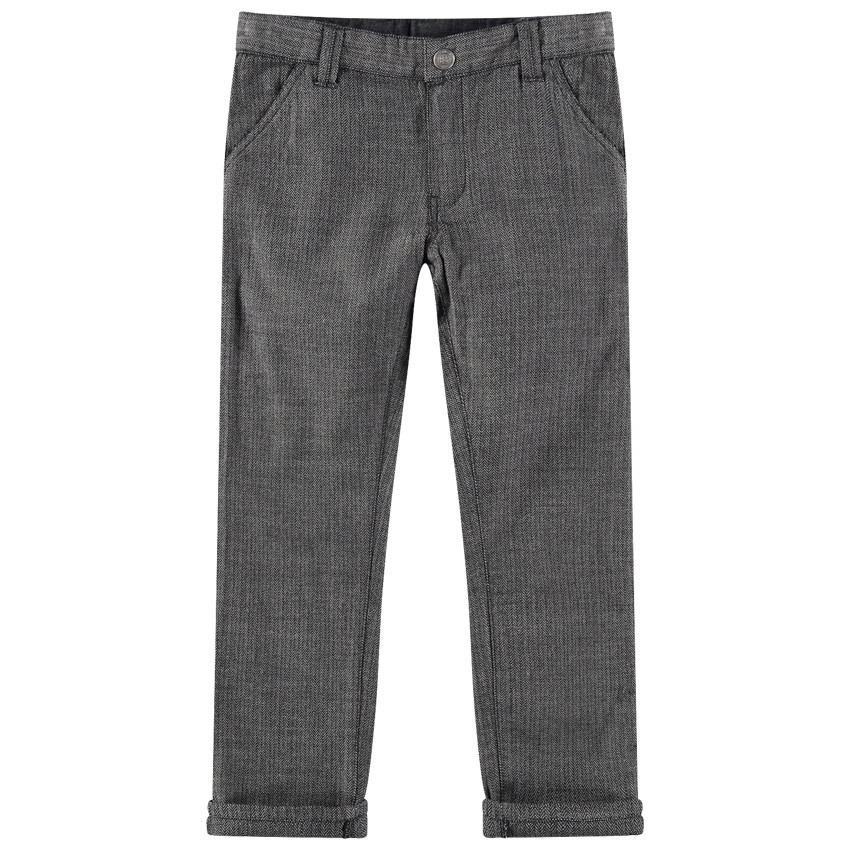 Παντελόνι με ύφανση ψαροκόκαλο 