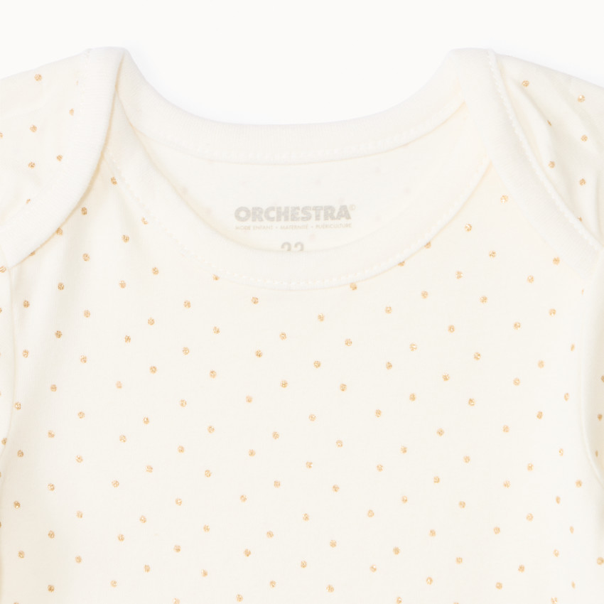 Σετ από 7 bodies μακρυμάνικα forêt για bebe κορίτσι με διαφορετικά ανοίγματα ανάλογα με την ηλικία 