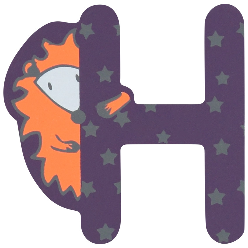 Ξύλινο γράμμα H 