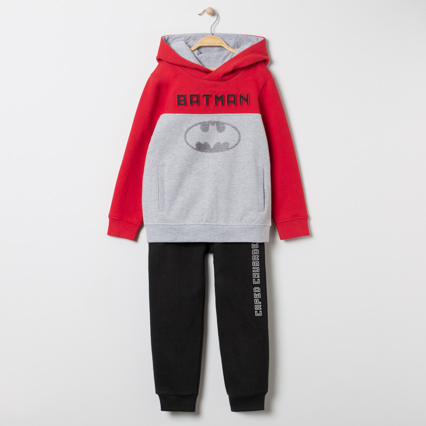 Jogging molleton με μήνυμα Batman για αγόρι 