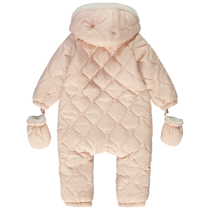 "Παλτό με επένδυση sherpa για κορίτσι μωρό" 