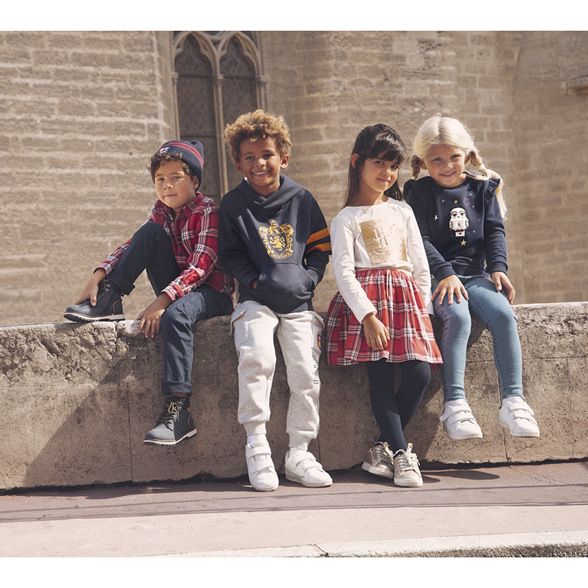 Φούτερ molleton με σχέδιο Hedwige Harry Potter για κορίτσι 