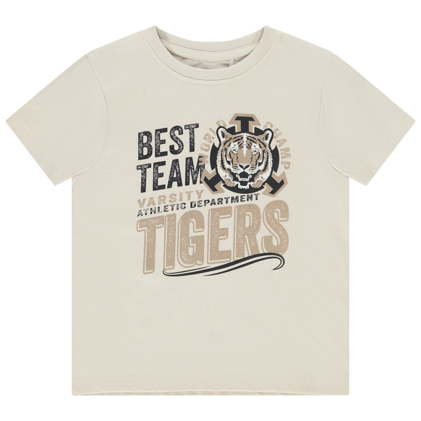 T-shirt κοντομάνικο jersey με visuel σχέδιο για αγόρι Main T-shirt κοντομάνικο jersey με visuel σχέδιο για αγόρι