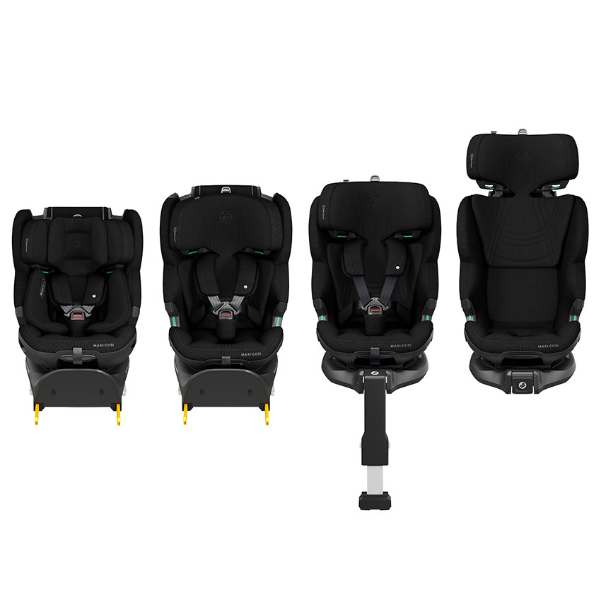 Siège-auto i-Size Emerald 360 Pro Authentic Black  