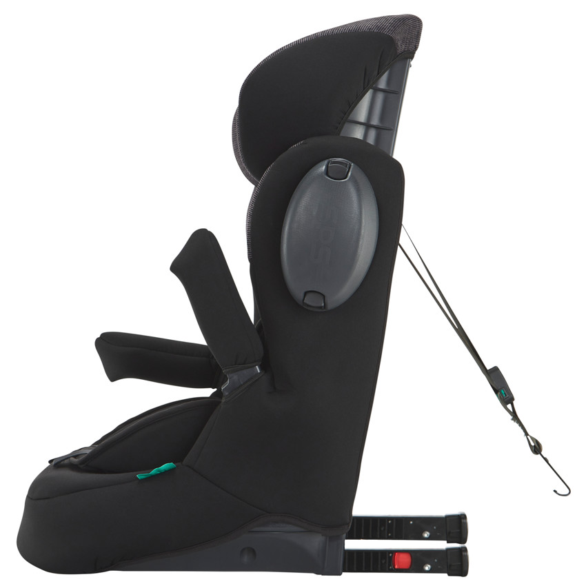 Κάθισμα αυτοκινήτου i-Size Ομάδα 1/2/3 Iso Safe 76-140 cm μαύρο 