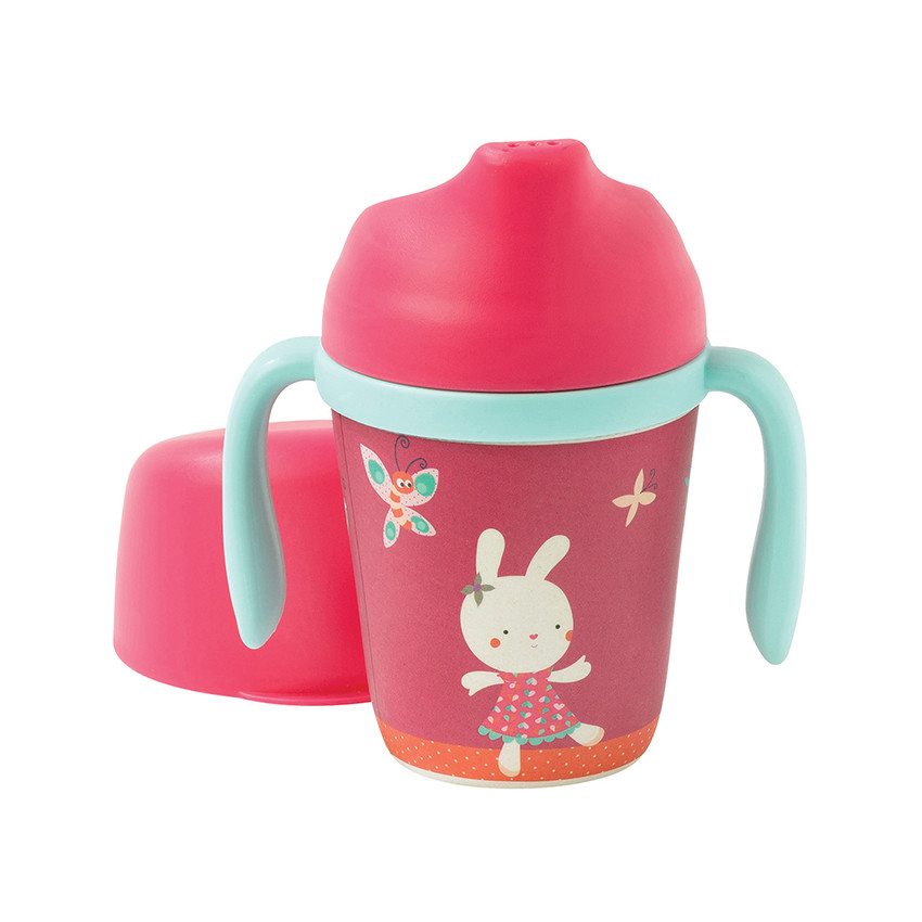 Κύπελλο εκμάθησης μπαμπού - Ροζ   Additional Κύπελλο εκμάθησης μπαμπού - Ροζ