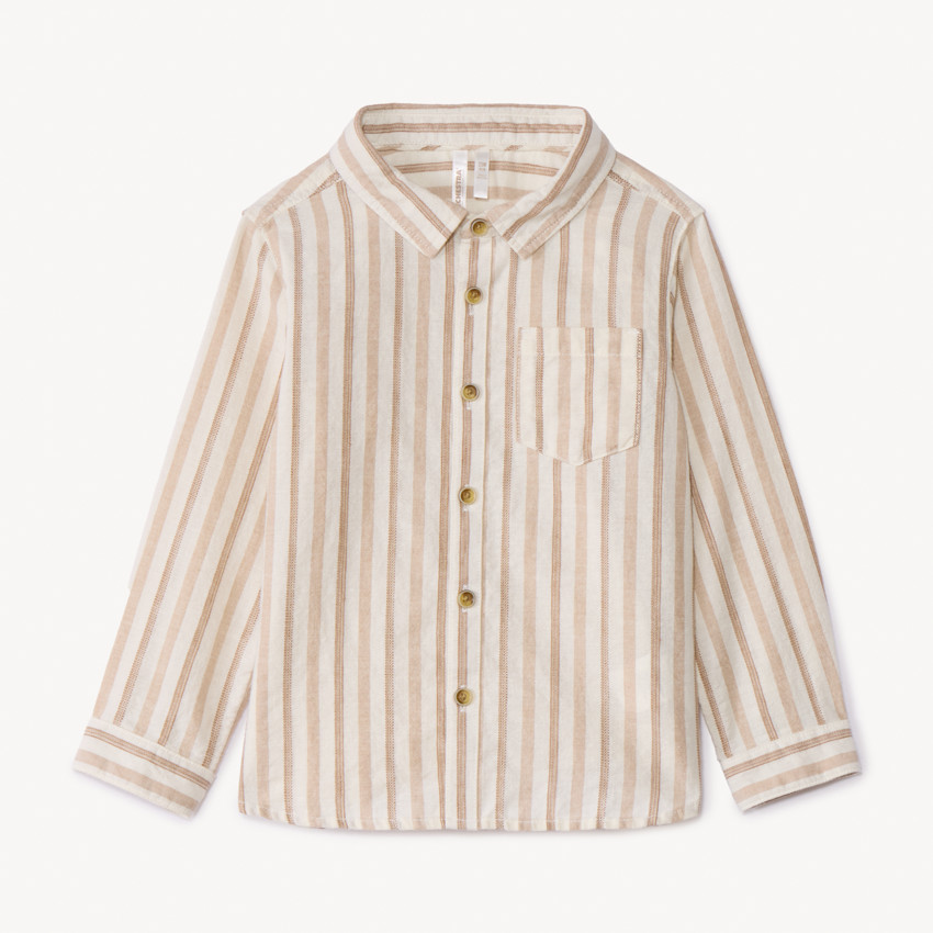 Chemise manches longues rayée pour bébé garçon 