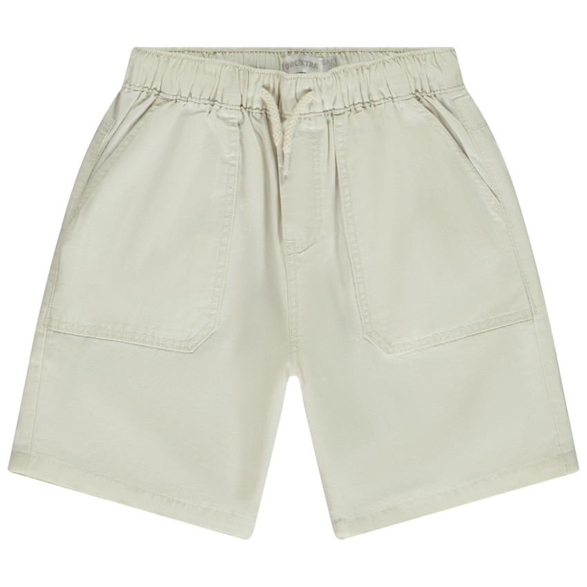 Βερμούδα υφασμάτινη μονόχρωμη για αγόρι 