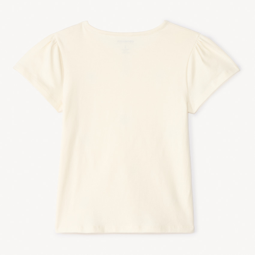 T-shirt κορίτσι με κοντό μανίκι και στρας 