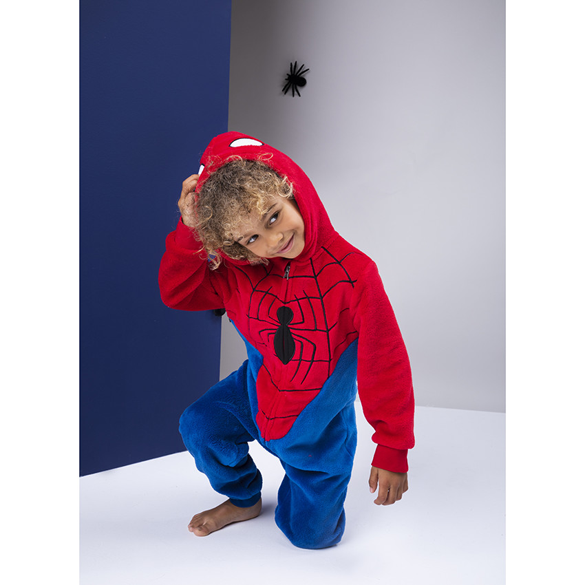 "Surpyjama en sherpa Spiderman" se traduit en grec par "Σουρπιτζάμα από sherpa Spiderman" 