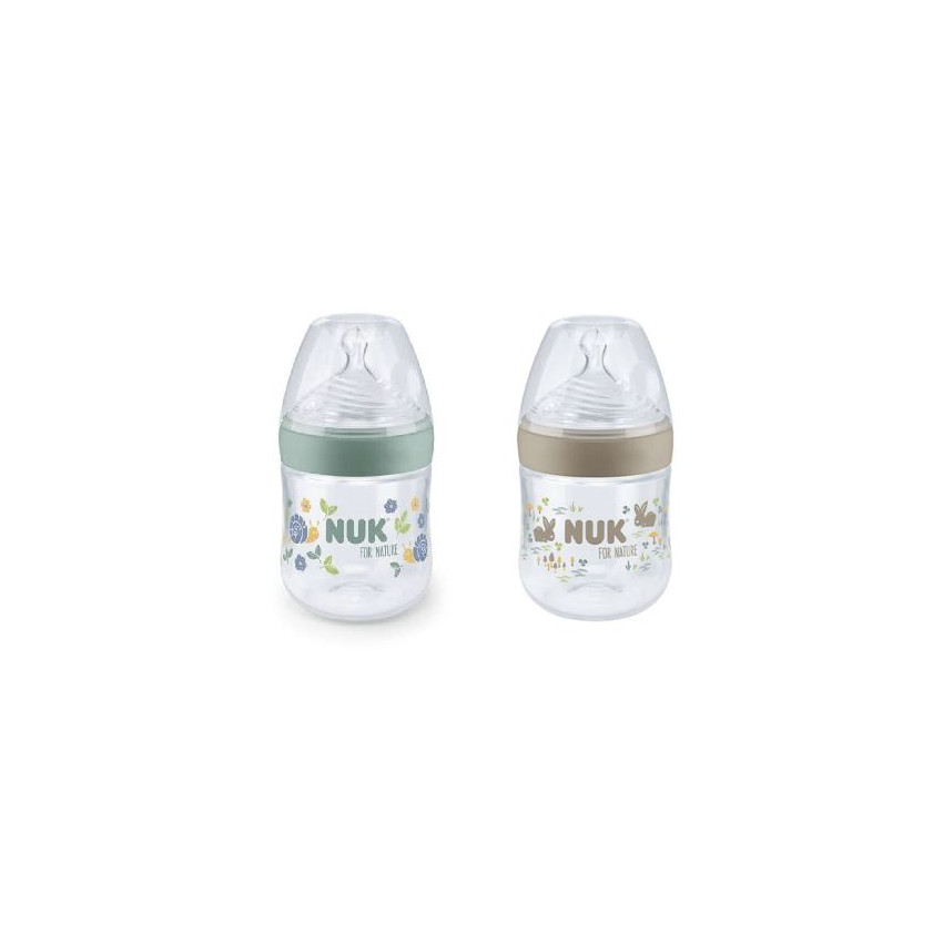 Μπιμπερο Nfn Nat.Sense Pp 150Ml Σιλικονης Μεγ.1S Temp.Control 