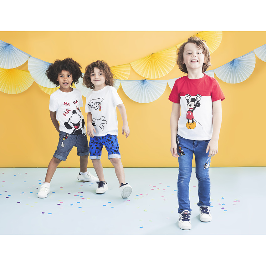 Μπλουζάκι  με τύπωμα Mickey Disney με μαγικές παγιέτες   Additional Μπλουζάκι  με τύπωμα Mickey Disney με μαγικές παγιέτες