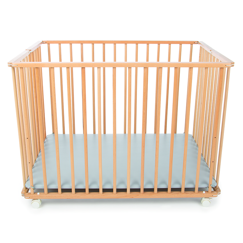 Πάρκο που διπλώνει ξύλινο - Καφέ 