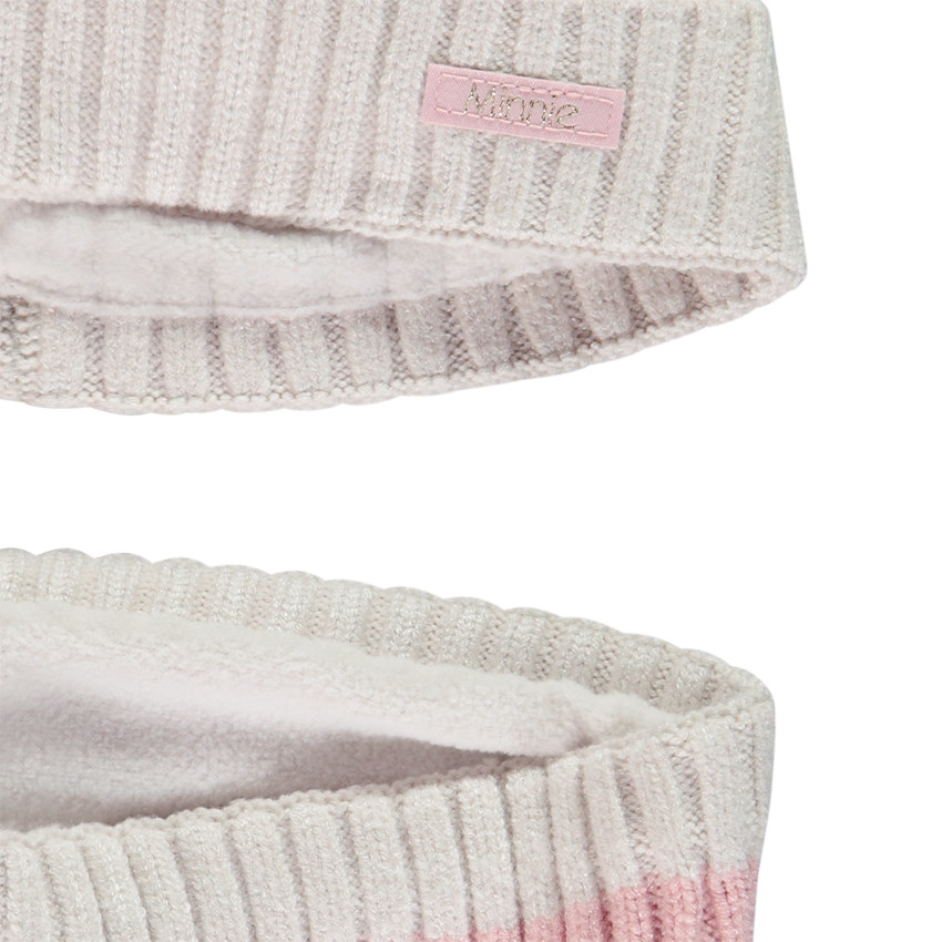 Σετ σκουφάκι + σνουντ Minnie Disney για κορίτσι 