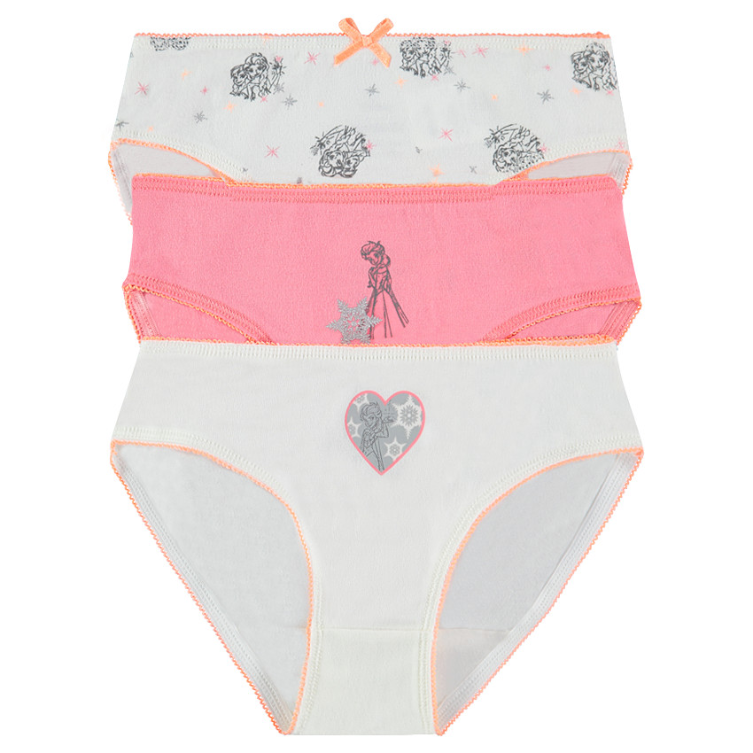 Σετ 3 εμπριμέ βαμβακερά βρακάκια με την Έλσα  Additional Σετ 3 εμπριμέ βαμβακερά βρακάκια με την Έλσα