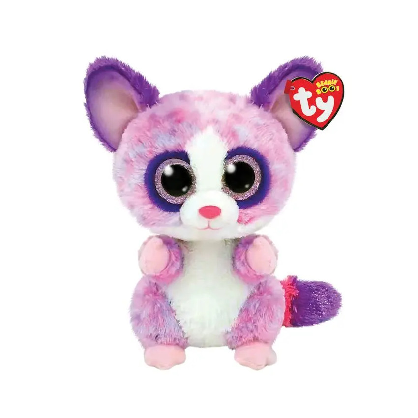 Beanie Boos Becca Χνουδωτό Γαλάγος Μωρό Ροζ 15εκ TY 