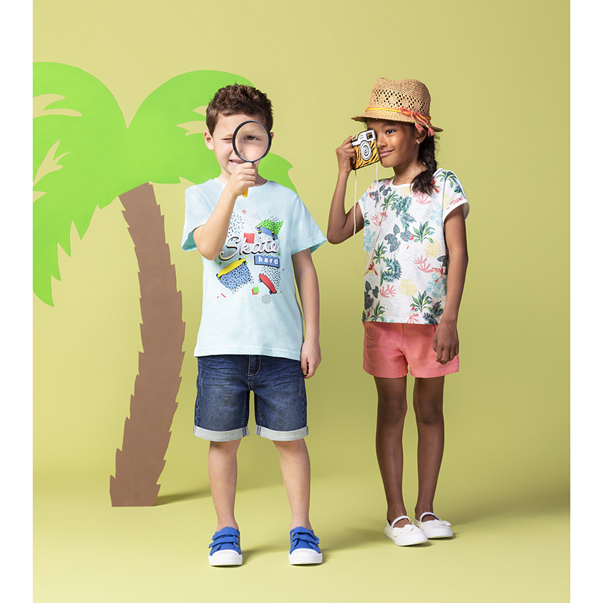 Βερμούδα από τζιν με εφέ used  Additional Βερμούδα από τζιν με εφέ used