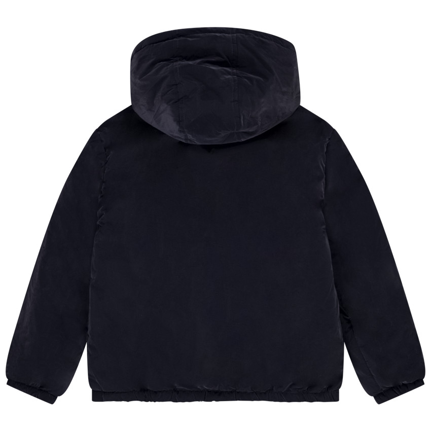 Coupe-vent à capuche en toile pour fille 