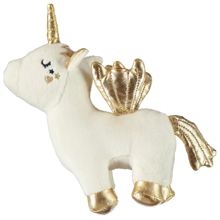 Peluche licorne en velours pour bébé fille 