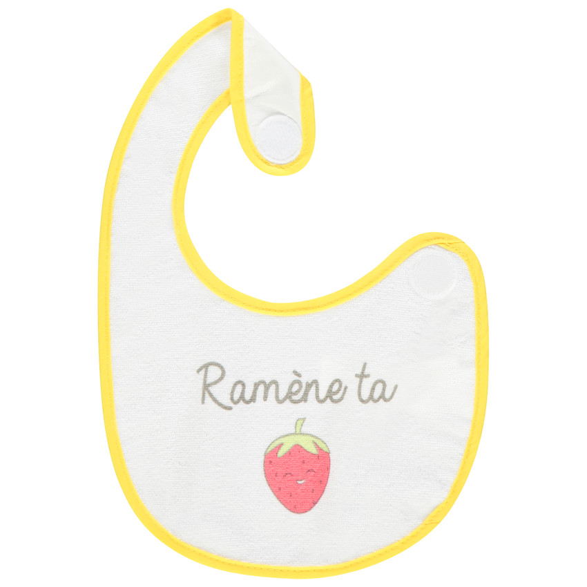 Σετ από 7 σαλιάρες από σφουγγάρι με τυπωμένα μηνύματα 