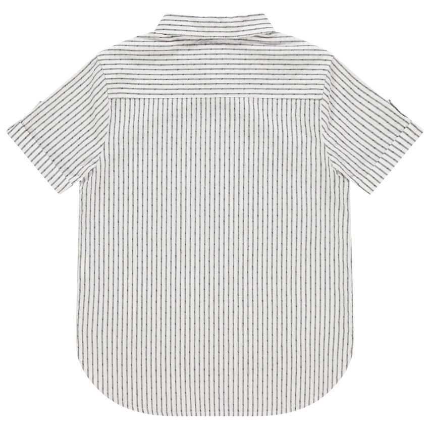 Πουκάμισο ριγέ σε όλη την επιφάνεια 