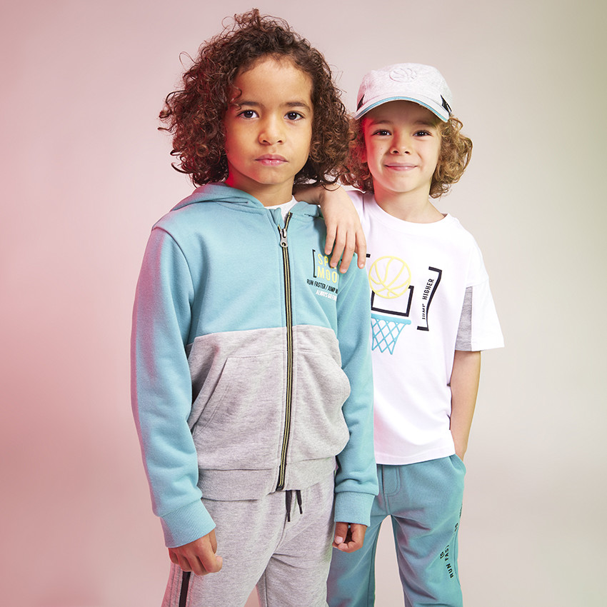 Καπέλο μπέιζμπολ με ανάγλυφο σχέδιο μπάσκετ για αγόρι 