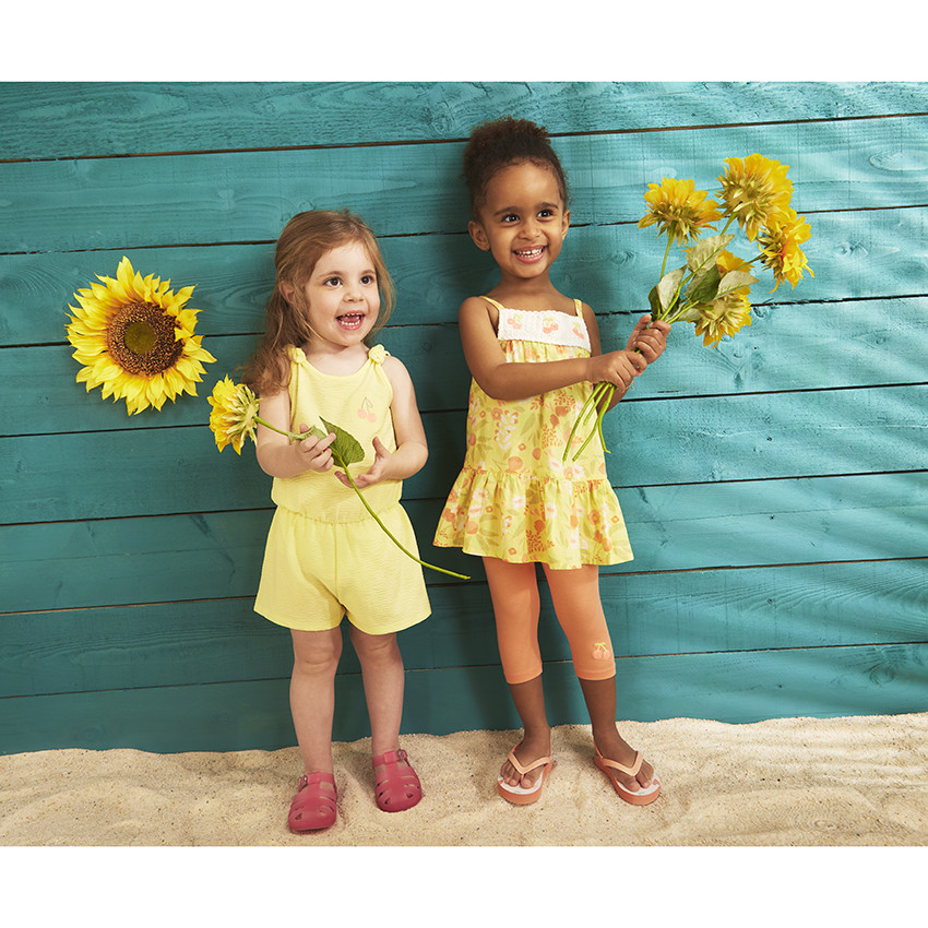 Σέτ 2 τμχ. με φαντεζί σχέδιο για μωρό κορίτσι 