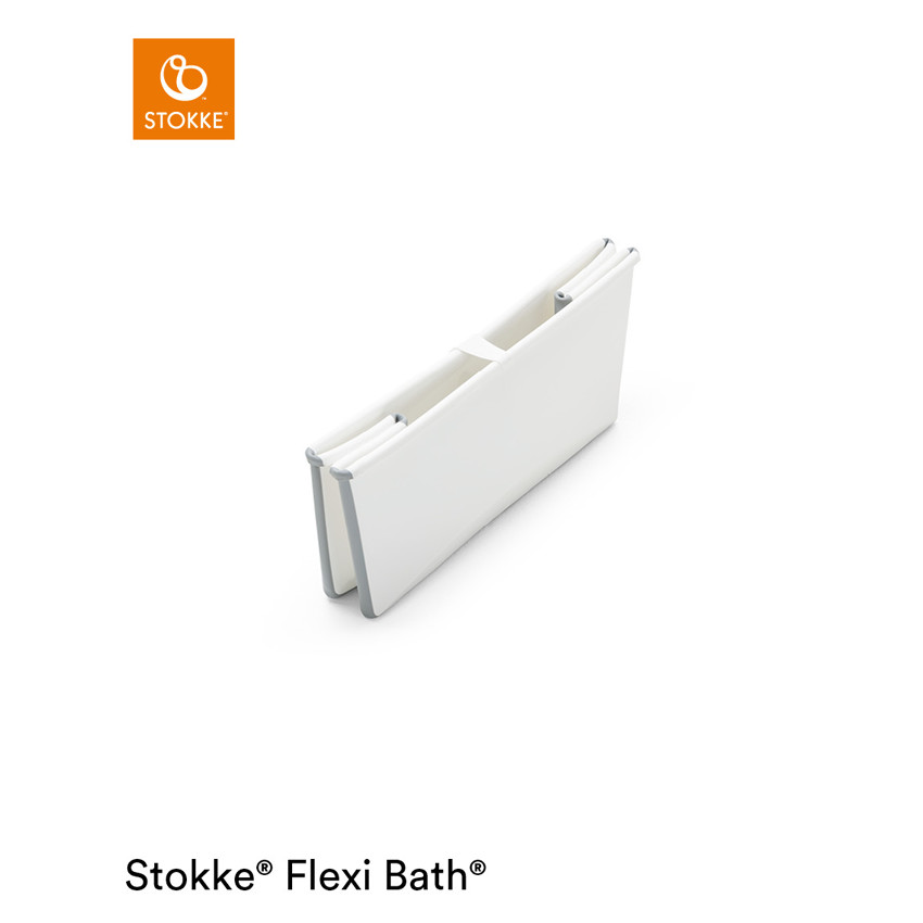 Πτυσσόμενη μπανιέρα Flexi Bath Bundle λευκή 