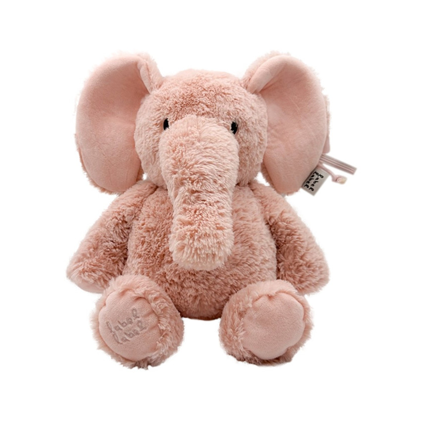 Χνουδωτο Μαλακό Παιχνίδι Elephant Elly M Pink 