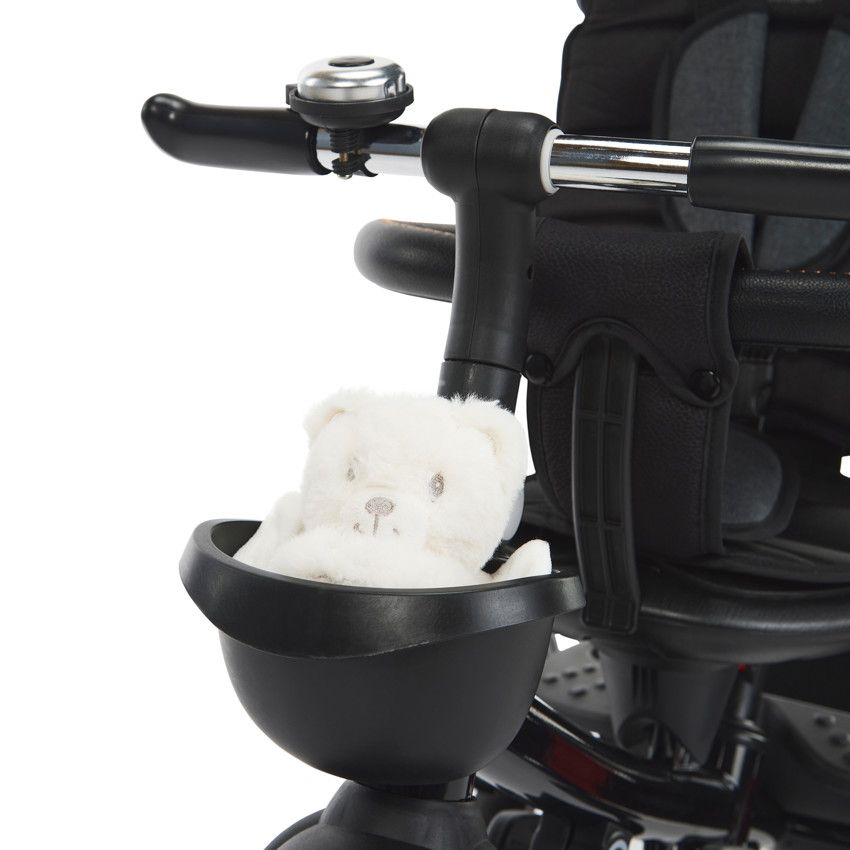 Τρίκυκλο Triky 5 σε 1 εξελιξιμότητας γκρι/μαύρο 