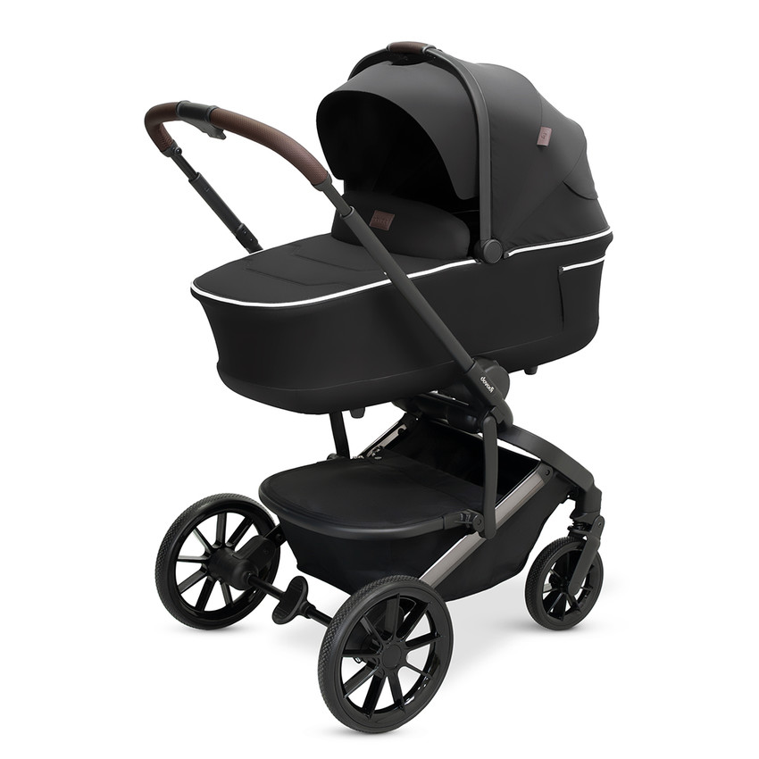 Πολυκαρότσι Fly Midnight Black 3in1 + Κάθισμα Αυτοκινήτου i-Size 40–87cm Nano Midnight Black 