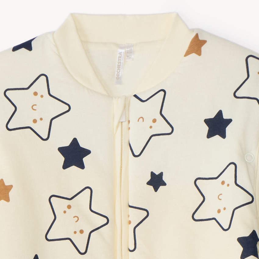 Surpyjama από jersey με αφαιρούμενα μανίκια για bebe αγόρι 