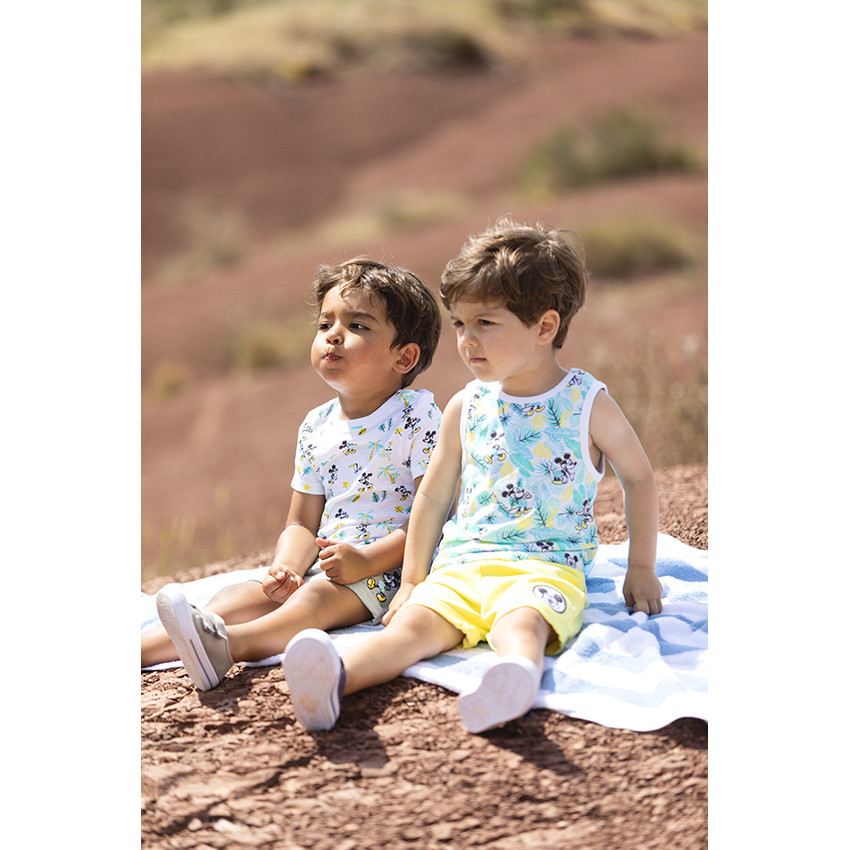 Ensemble de plage débardeur et bermuda Mickey Disney 