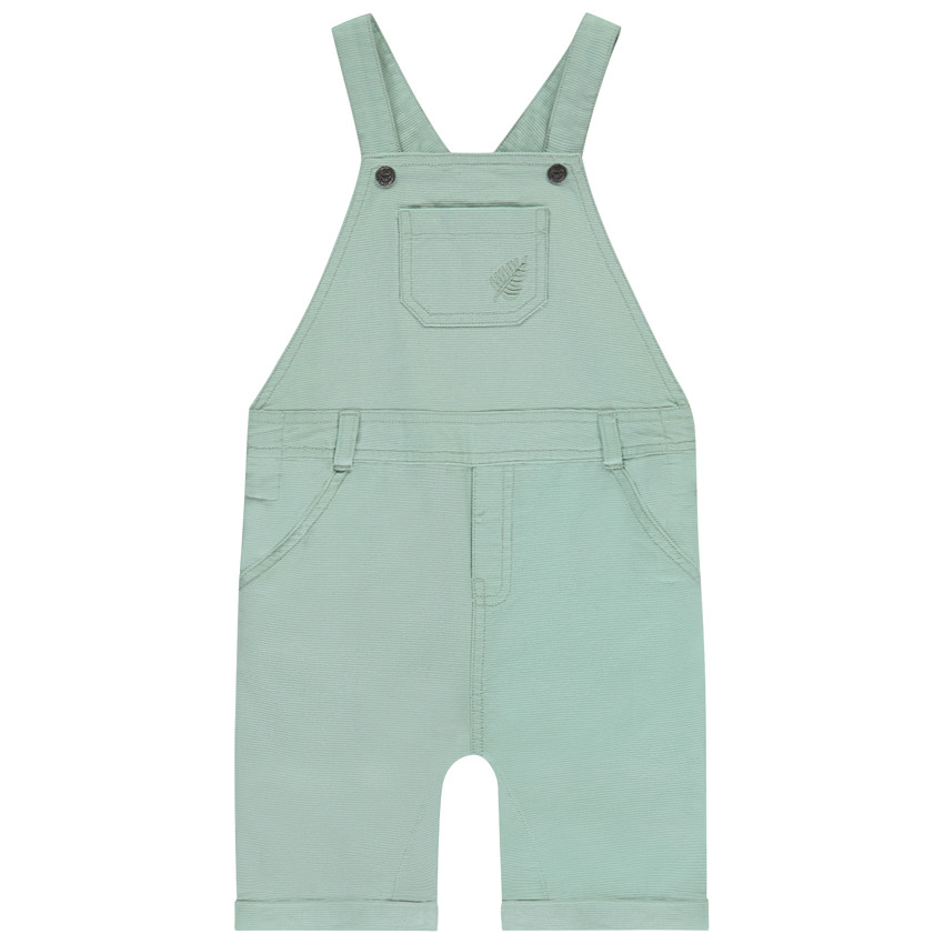 Σαλοπέτα κοντή από υφασμάτινο με τσέπη για μωρό αγόρι 