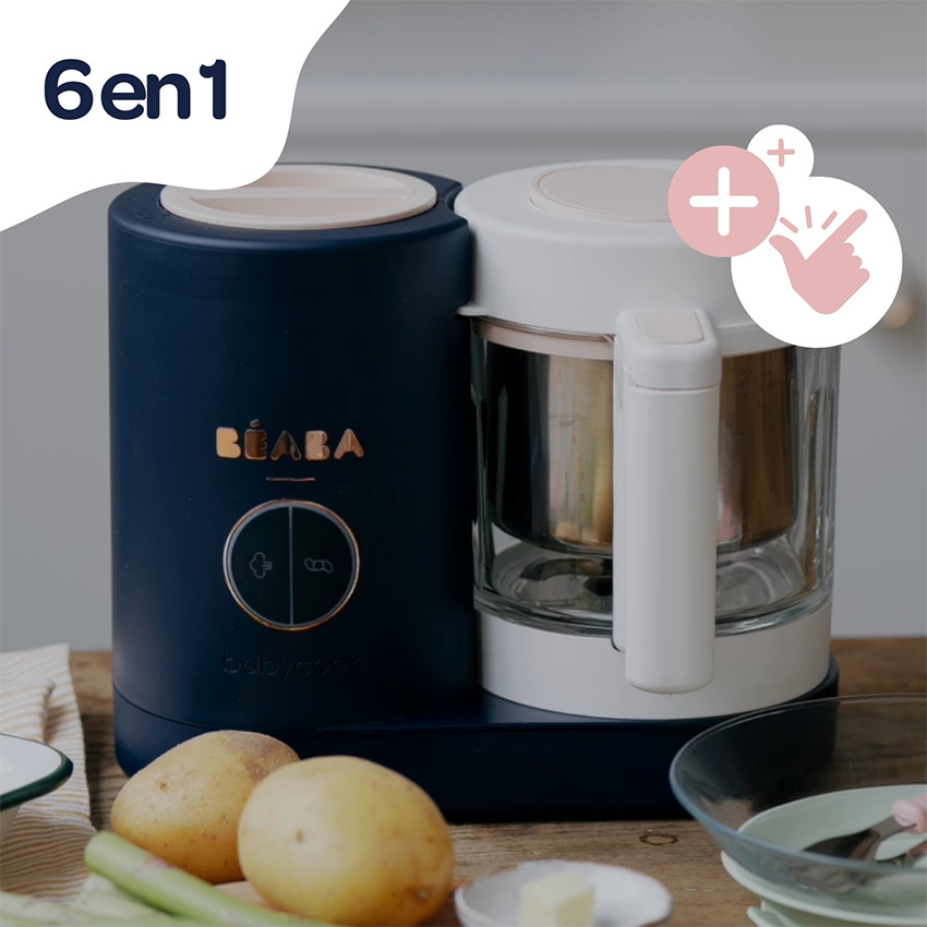 Ρομπότ Βρεφικής Κουζίνας Babycook Neo 6 σε 1 Κατασκευασμένο Στη Γαλλία Midnight Blue 